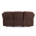 Diivan DIXON 3-kohaline recliner, 210x95xH102cm, pruun, polüesterkangas, vineer, metall Diivanid Diivanid