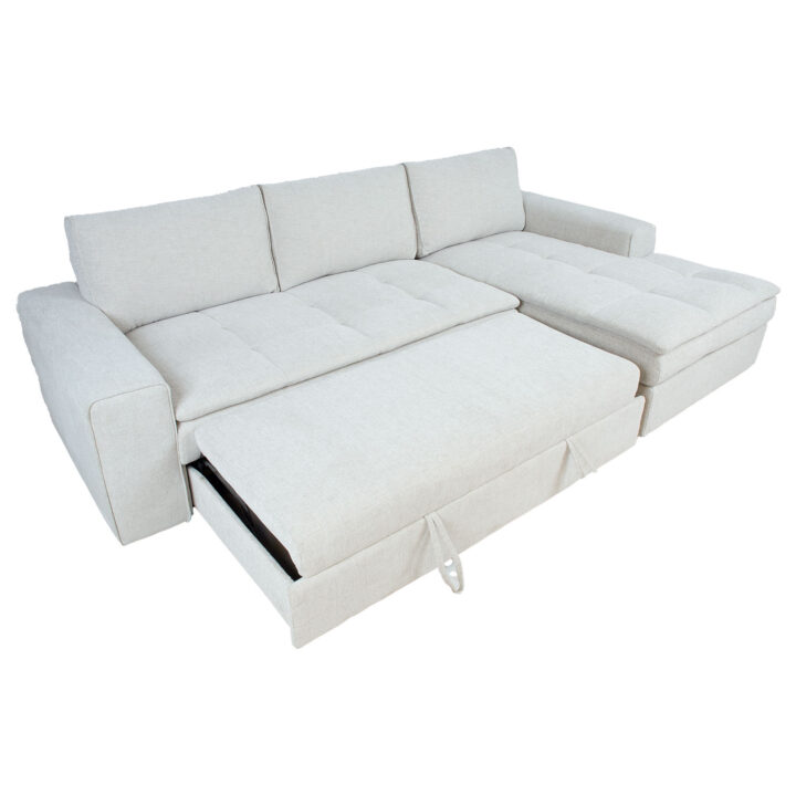 Nurgadiivanvoodi KAJA PN 278×106/170xH85cm, beež Diivanid