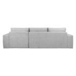 Nurgadiivanvoodi KAJA PN 278×106/170xH85cm, helehall Diivanid