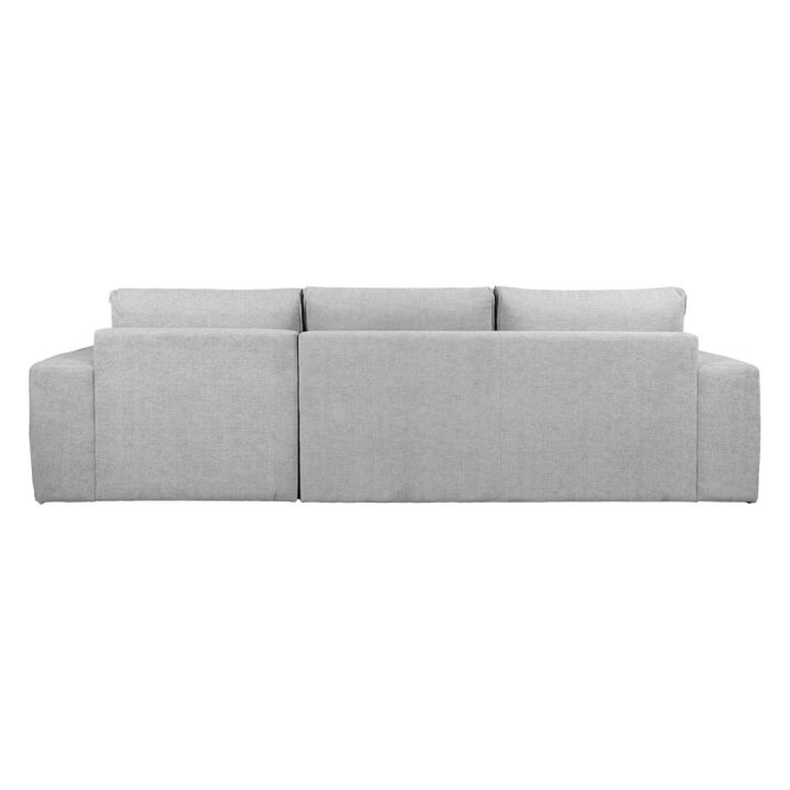 Nurgadiivanvoodi KAJA PN 278×106/170xH85cm, helehall Diivanid