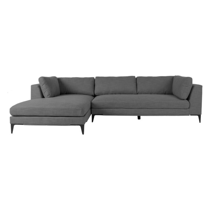 Nurgadiivan BRIA VN 312×177/104xH82cm, hall Elutoamööbel Diivanid