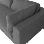 Nurgadiivan BRIA VN 312×177/104xH82cm, hall Elutoamööbel Diivanid