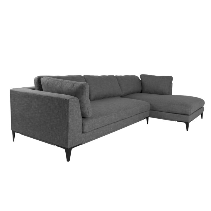Nurgadiivan BRIA PN 312×104/177xH82cm, hall Elutoamööbel Diivanid