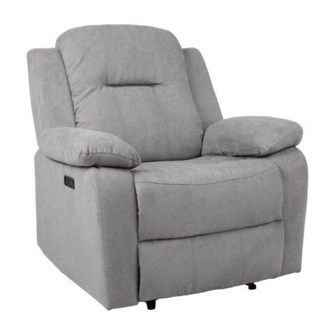 Tugitool LOWRI elektriline recliner 99x95xH102cm, hall Elutoamööbel H01-501 Recliner