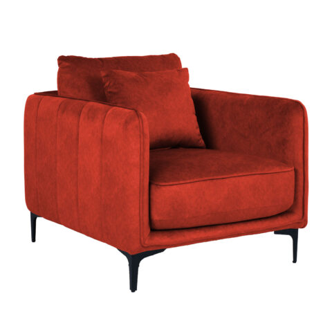 Tugitool BIANKA 84x98H85cm, oranž Diivanid 3+2+1