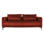 Diivan BIANKA 3-kohaline 208x98xH85cm, oranž Diivanid