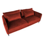 Diivan BIANKA 3-kohaline 208x98xH85cm, oranž Diivanid