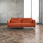 Diivan BIANKA 3-kohaline 208x98xH85cm, oranž Diivanid