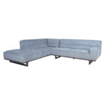 Nurgadiivan HASSO VN 272×240/95xH79cm, hõbehall Diivanid