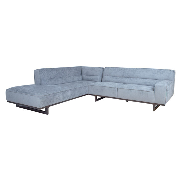 Nurgadiivan HASSO VN 272×240/95xH79cm, hõbehall Diivanid