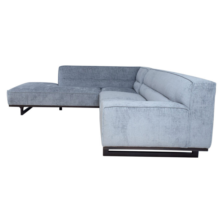 Nurgadiivan HASSO VN 272×240/95xH79cm, hõbehall Diivanid
