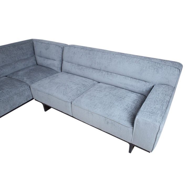 Nurgadiivan HASSO VN 272×240/95xH79cm, hõbehall Diivanid