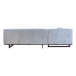 Nurgadiivan HASSO VN 272×240/95xH79cm, hõbehall Diivanid