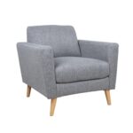 Tugitool KAILI 84x83xH84cm, hall Elutoamööbel Tugitoolid ja kiiktoolid