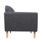 Tugitool KAILI 84x83xH84cm, tumehall Elutoamööbel Tugitoolid ja kiiktoolid