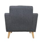 Tugitool KAILI 84x83xH84cm, tumehall Elutoamööbel Tugitoolid ja kiiktoolid