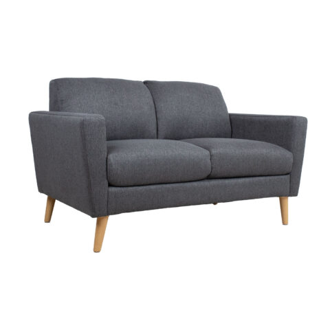 Diivan KAILI 2-kohaline 145x83xH84cm, tumehall Diivanid Diivanid