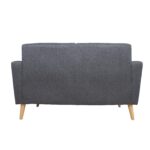 Diivan KAILI 2-kohaline 145x83xH84cm, tumehall Diivanid Diivanid