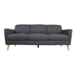 Diivan KAILI 3-kohaline 200x83xH84cm, tumehall Diivanid Diivanid