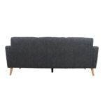Diivan KAILI 3-kohaline 200x83xH84cm, tumehall Diivanid Diivanid