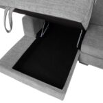 Nurgadiivan MARITA VN 264×155/88xH86cm, hall Diivanid Diivanid