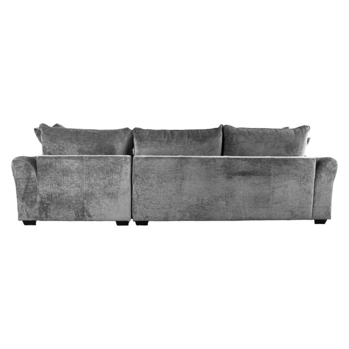 Nurgadiivan DIVI PN 284×102/162xH83cm, hall Diivanid