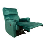 Tugitool GUSTAV manuaalne recliner, roheline samet Elutoamööbel H01-500 Tugitoolid ja kiiktoolid