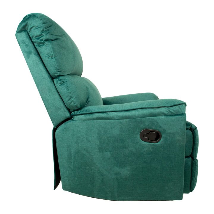 Tugitool GUSTAV manuaalne recliner, roheline samet Elutoamööbel H01-500 Tugitoolid ja kiiktoolid