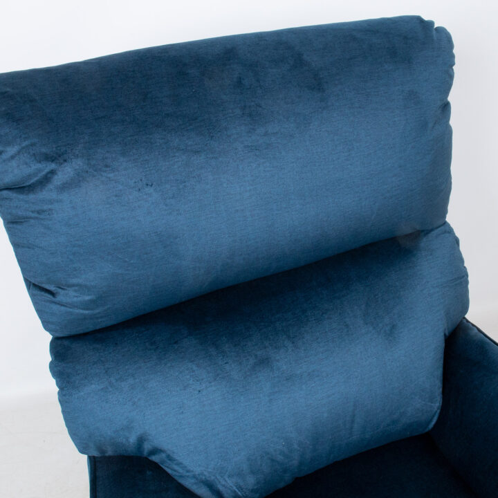 Tugitool GUSTAV manuaalne recliner, tumesinine samet Elutoamööbel H01-500 Tugitoolid ja kiiktoolid
