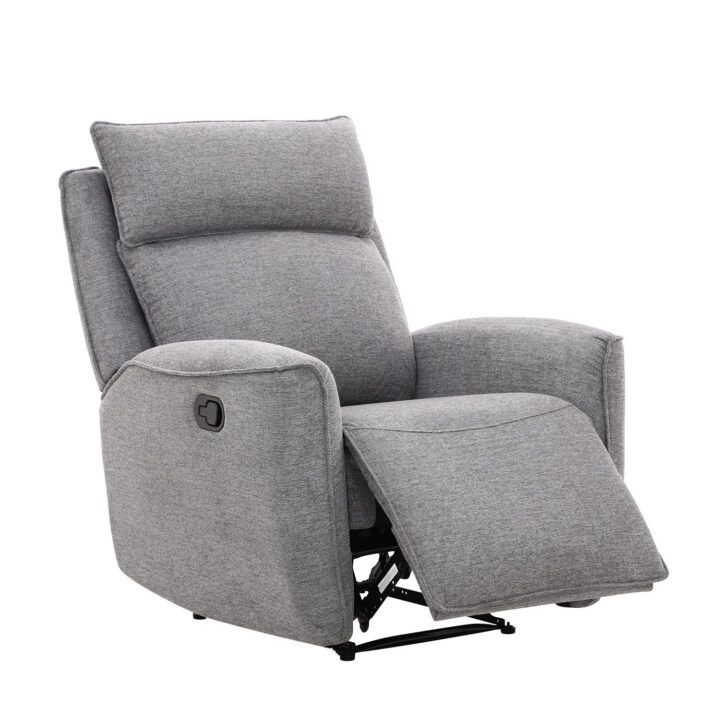 Tugitool MAREN manuaalne recliner 90x90xH104cm, hall Elutoamööbel