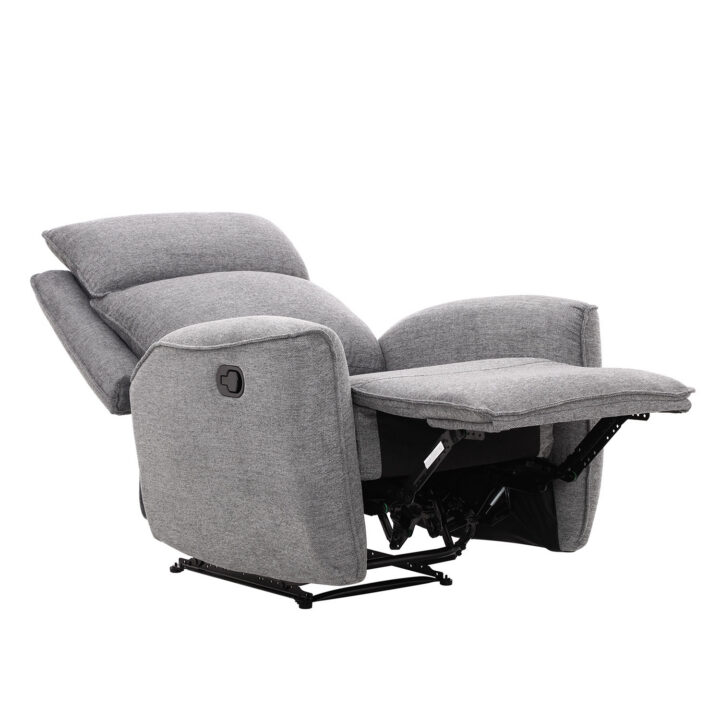 Tugitool MAREN manuaalne recliner 90x90xH104cm, hall Elutoamööbel