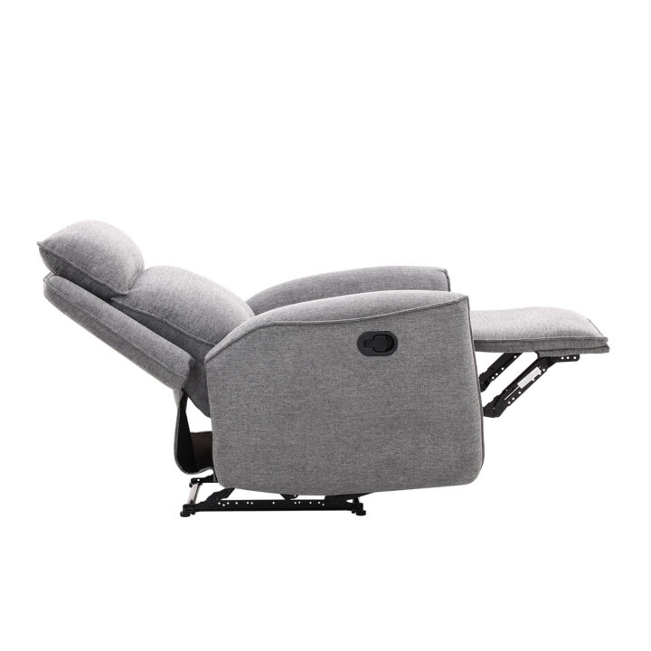 Tugitool MAREN manuaalne recliner 90x90xH104cm, hall Elutoamööbel