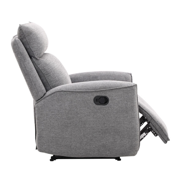 Tugitool MAREN manuaalne recliner 90x90xH104cm, hall Elutoamööbel