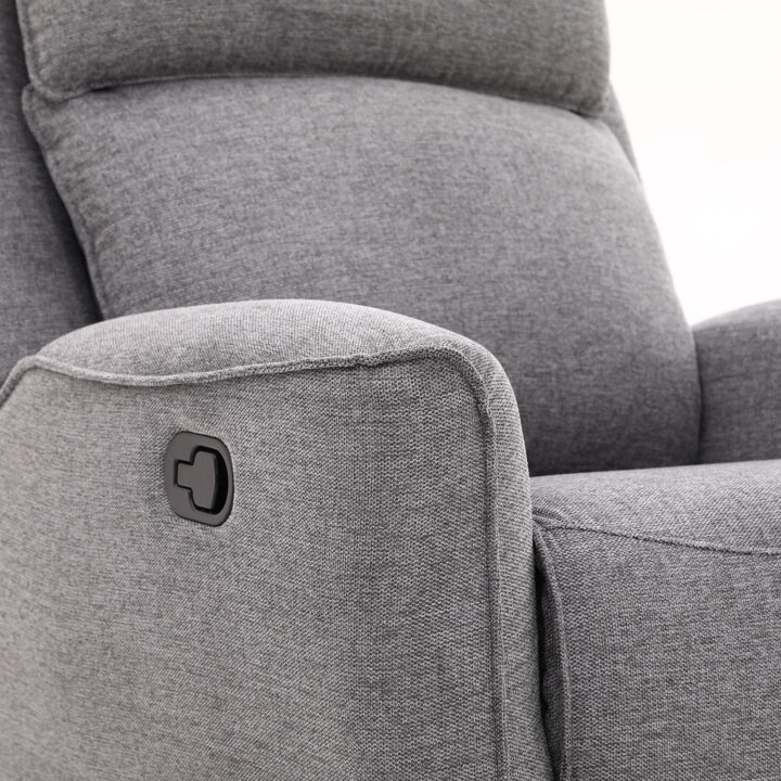 Tugitool MAREN manuaalne recliner 90x90xH104cm, hall Elutoamööbel