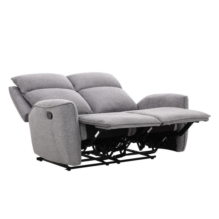 Diivan MAREN 2-kohaline manuaalne recliner 150x90xH104cm, hall Diivanid