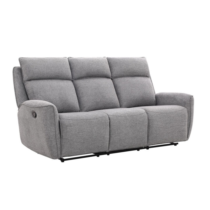 Diivan MAREN 3-kohaline manuaalne recliner 206x90xH104cm, hall Diivanid