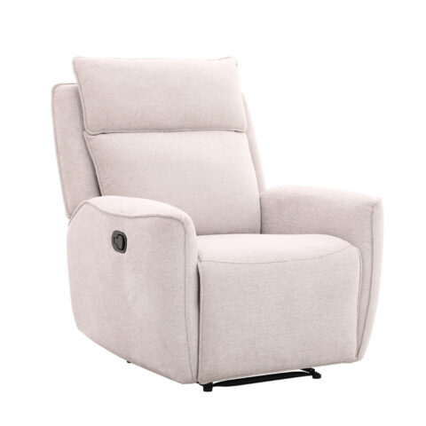 Tugitool MAREN manuaalne recliner 90x90xH104cm, beež Elutoamööbel