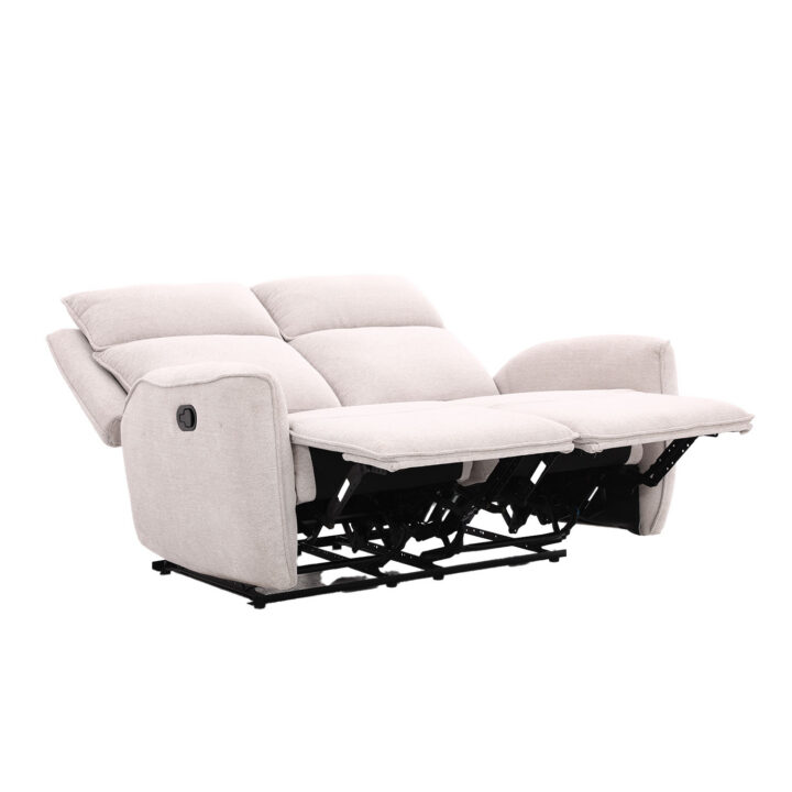 Diivan MAREN 2-kohaline manuaalne recliner 150x90xH104cm, beež Diivanid
