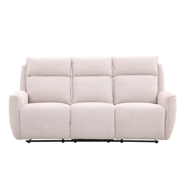 Diivan MAREN 3-kohaline manuaalne recliner 206x90xH104cm, beež Diivanid