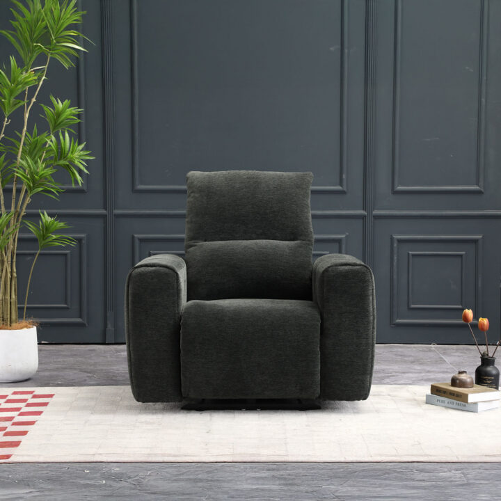 Tugitool MATIAS elektriline recliner 103x90xH100cm, hall Elutoamööbel