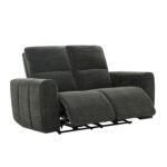 Diivan MATIAS 2-kohaline elektriline recliner 162x90xH100cm, hall Diivanid