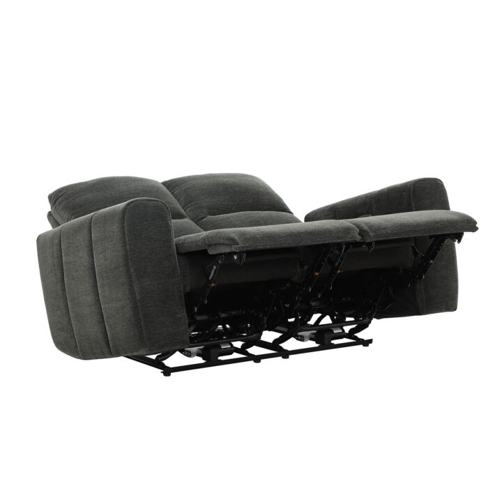 Diivan MATIAS 2-kohaline elektriline recliner 162x90xH100cm, hall Diivanid