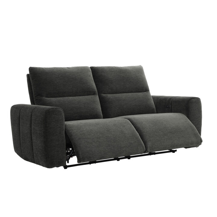 Diivan MATIAS 3-kohaline elektriline recliner 202x90xH100cm, hall Diivanid