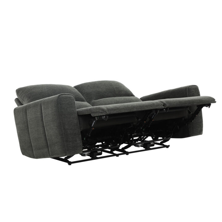 Diivan MATIAS 3-kohaline elektriline recliner 202x90xH100cm, hall Diivanid