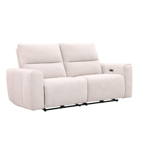 Diivan MATIAS 3-kohaline elektriline recliner 202x90xH100cm, helebeež Diivanid