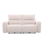 Diivan MATIAS 3-kohaline elektriline recliner 202x90xH100cm, helebeež Diivanid