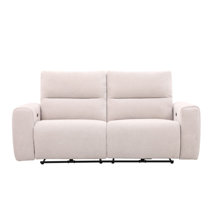 Diivan MATIAS 3-kohaline elektriline recliner 202x90xH100cm, helebeež Diivanid