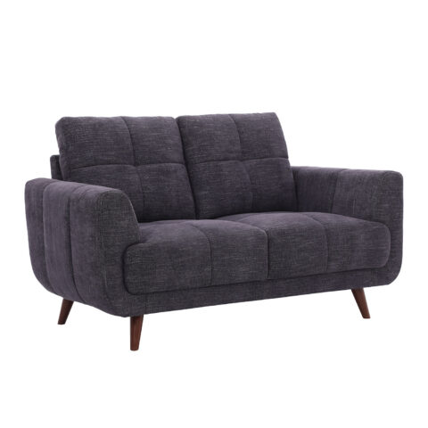 Diivan STEVE 2-kohaline 154x88xH90cm, tumehall Diivanid
