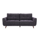 Diivan STEVE 3-kohaline 213x88xH90cm, tumehall Diivanid