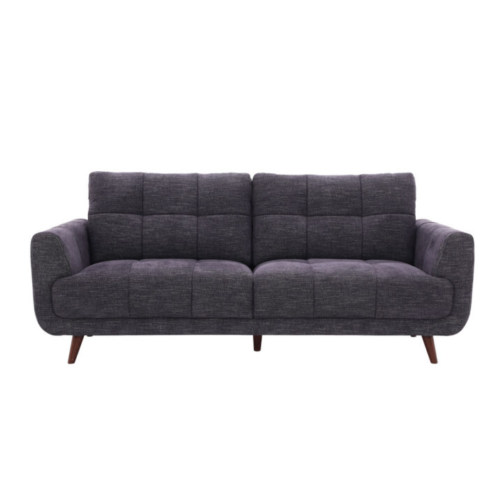 Diivan STEVE 3-kohaline 213x88xH90cm, tumehall Diivanid